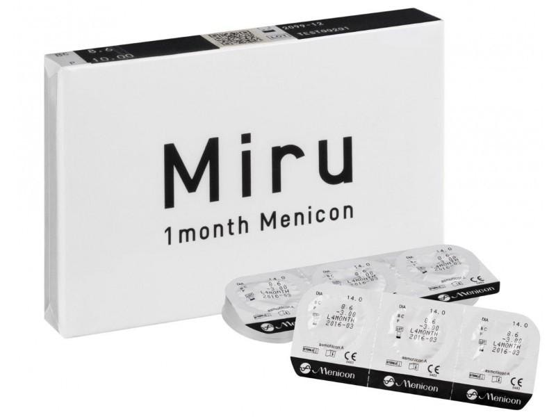 Контактные линзы Miru — плановой замены